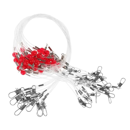 OSOLADY 12pcs Lure Leader Wire Saltwater Fishing Tackle Kit High-Strength Fishing Bite Design