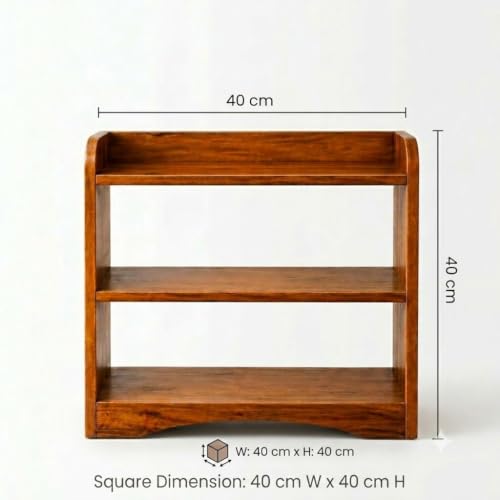 Image of 3 Tier Wooden Kitchen Organizer Rack for Countertop Storage | Multipurpose Spice Rack & Masala Stand for Seasoning Bottles, Condiments, Tea, Coffee & Daily Essentials