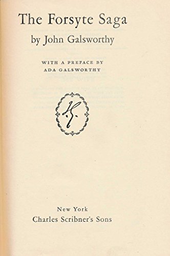The Forsyte Saga B00005VYGH Book Cover