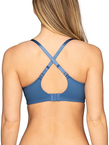 Vanity Fair Women's No Underwire Effortless Bra, Soft Wireless Support and Memory Foam Cups, S-3XL, Plus Size, Goodnight Blue, X-Large - image 4