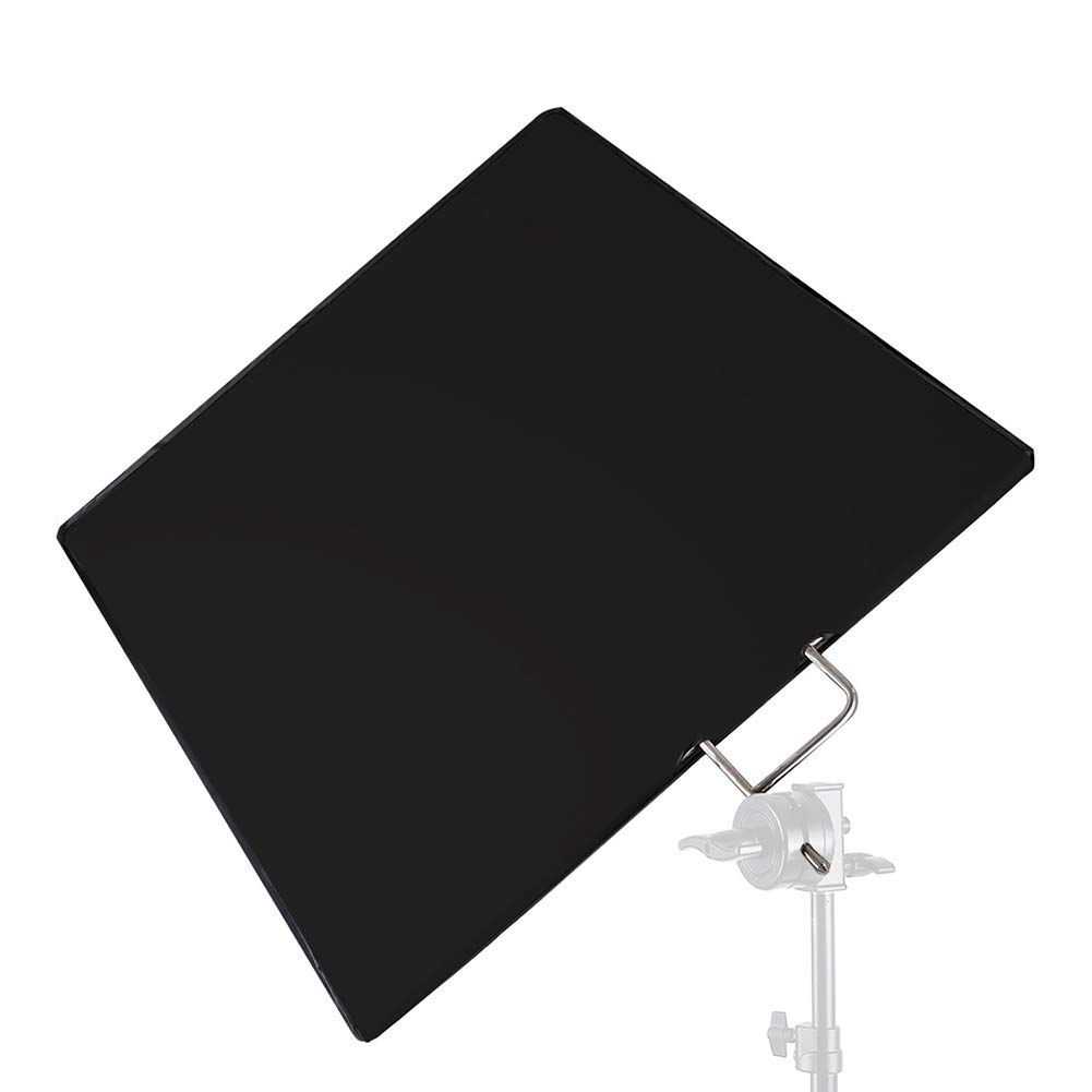 Réflecteur de Photo de Panneau de Drapeau en métal, kit de diffuseur de réflecteur d'éclairage de Photographie, Argent, Or, Blanc et Noir, pour Studio Photo, Agence de publicité