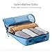 Eagle Creek Pack-It Reveal Cube Set - Packing Cubes for Compartmentalizing Luggage - Durable - Ultra-Lightweight - Water-Resistant - Easy Grab Zipper Pull - Mesh Windows - Blue Dawn - XS/S/M