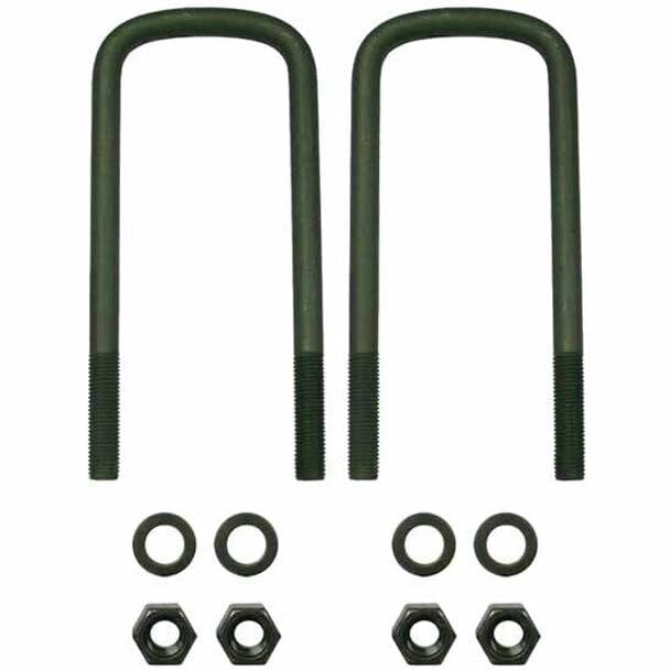 Replacement for Mack CH Model SBA Year 1999 SEMI Round U- Bolt KIT .75 X 4 X 11-.25 INCH by Technical Precision