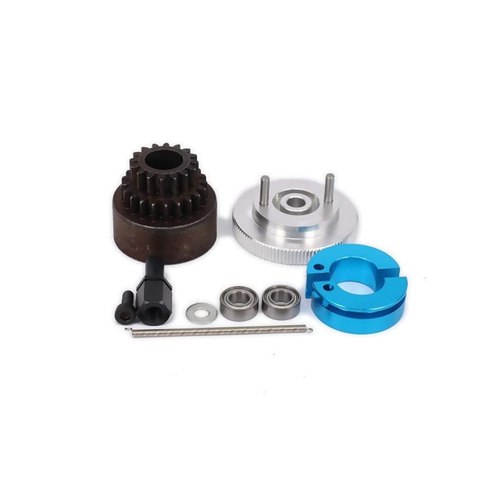 MOUDOAUER Embrayage à 2 vitesses en alliage léger 16-21T pour roue d'inertie HSP 1/10 RC Accessoire de pièce de rechange