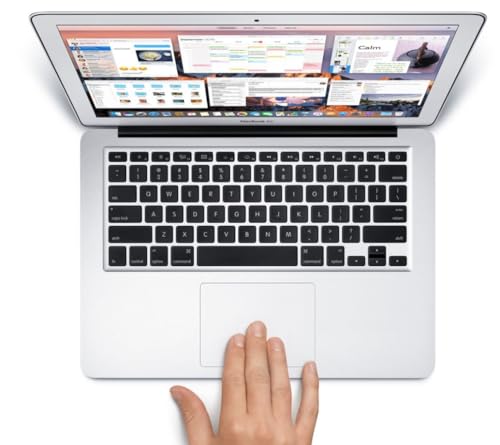 Image of Apple Mid 2017 MacBook Air with 1.8GHz Intel Core i5, 13-inch, 8GB RAM, 256GB SSD, Silver (Renewed)