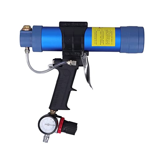 Pistola Neumática para Pegamento de Vidrio 310ml con Accesorios miniatura 1