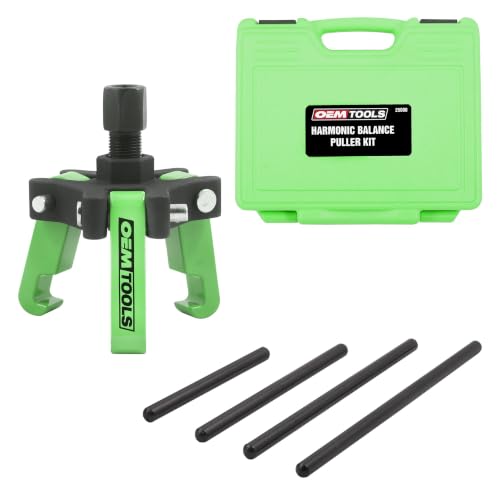 OEMTOOLS Harmonic Balancer Puller Kit, Adjustable 3-Jaw Puller Design