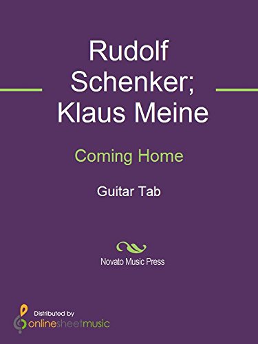 Coming Home English Edition Ebook Klaus Meine Rudolf Schenker The Scorpions Amazon De Kindle Shop