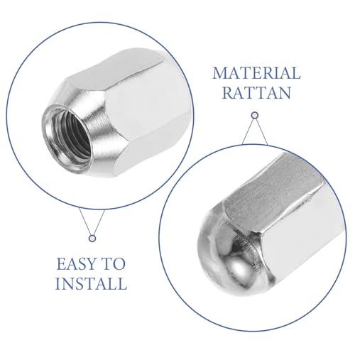 Tuercas de rueda M10 para llantas de ATV y go-kart compatibles con pernos de 10 a 14 pulgadas 4