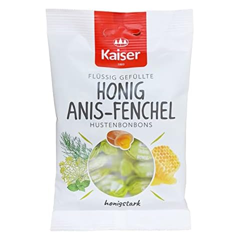 Kaiser Honig Anis- Fenchel Hustenbonbons Flüssig Gefüllt 90g Cover