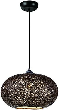 Maxim Bali-One Light Pendant-15.75 Inches Wide by 10 inches high-Chocolate/White Finish -Traditional Installation