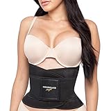 Hourglass Angel Latex Workout Band, Velcro Strap, Sports Sweat Band, Slimming Belt Girdle, Underbust