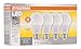 SYLVANIA LED Light Bulb, 40W Equivalent A19, Efficient 6W, Medium Base, Frosted Finish, 450 Lumens, Soft White - 4 Pack (74079)
