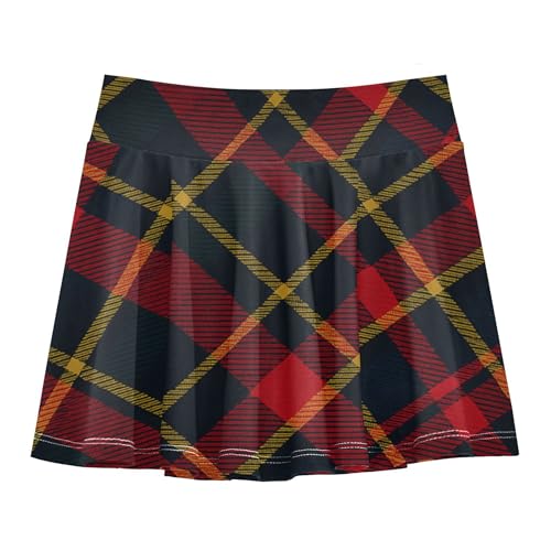 Little Girls Tennis Skirt with Shorts Flowy Skorts for Little Girl Kids Pleated Skort with Pockets