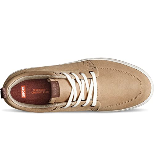 Image of Globe Men's Pulse Evo Skate Shoe, tan /Antique White, 14