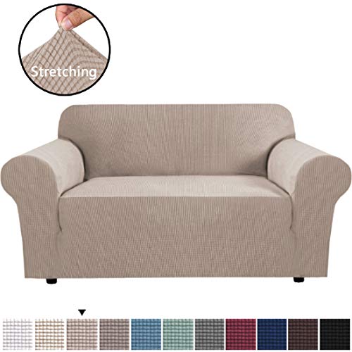Stretch Couch Cover Loveseat Covers for 2 Cushion Couch Loveseat Slipcover|Sofa Cover