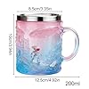 Générique Alien Mug | 3D Mug 20cl with Alien Relief | Cute Mug with Stainless Steel Rim – For Home, Kitchen, Work Break, Morning, Evening and Party #4