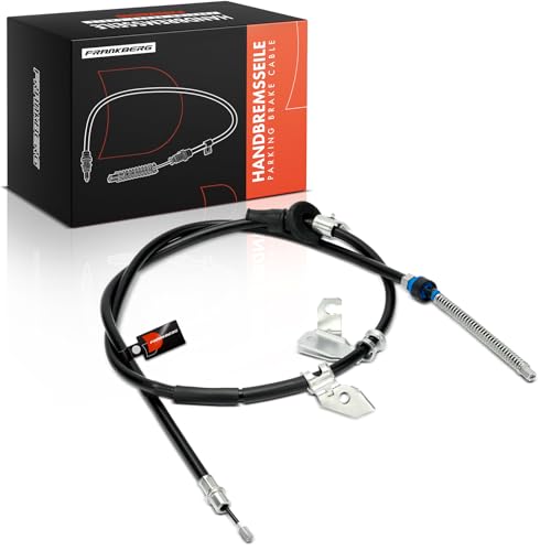 Frankberg Handbremsseile Hinten Rechts Kompatibel mit Colt VI Z2A Z3A 1.1L-1.5L 2004-2012 Forfour 454 1.3L 2004-2006 Replace# 4544200085