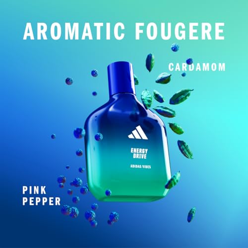 Image of adidas Vibes Energy Drive Eau De Parfum Liquid for Men - 100Ml