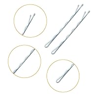 Vista 6 de YINGFENG - 220 horquillas blancas para el cabello, 2.2 pulgadas, estilo ondulado, para mujer, pinzas para el cabello a granel con caja