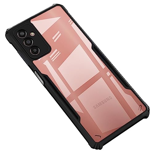 Image of Zapcase Back Case Cover for Samsung Galaxy F13 | Compatible for Samsung Galaxy F13 Back Case Cover | 360 Degree | Clear Case with Camera Protection | (TPU + PC | Matte Black)
