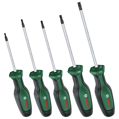Bosch Set di cacciaviti Torx da 5 pezzi