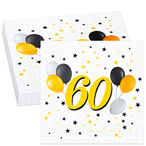 Tischdekoration Zum 60. Geburtstag – "Hello 60" & "Cheers To 60" Mit 12 Glitzernden Zahlen, Inkl. Bambusstäbe