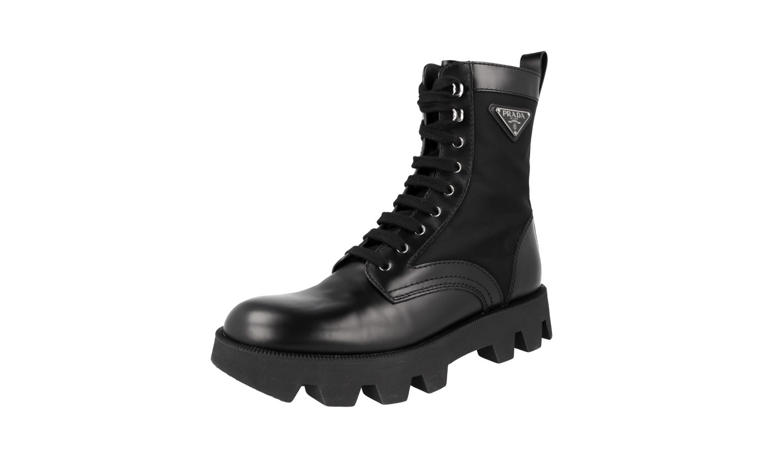 PRADA TRIANGLE COMBAT BOOTS 2UE006 Prada Men main image 3