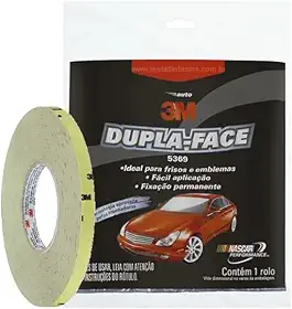 Fita Dupla Face 3M Automotiva de Espuma 5369 6MM X 20M