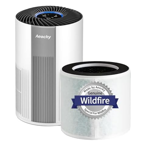 YearChange Air Purifier with Wildfire Filter（One Pre-Instelled Standard Filter and One Wildfire Filter） Cover