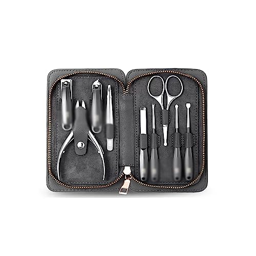 Nagelknipser Set - Fingernagel und Zehennagel Schere mit Nagelfeile, Scharfe Mühelose Cutter für Männer und Frauen