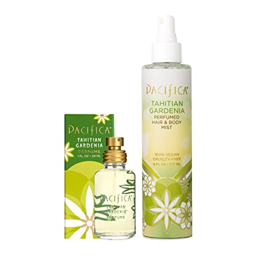 Pacifica Beauty | Tahitian Gardenia Spray Perfume + Tahitian Gardenia Hair & Body Spray | Smells Like Gardenia | 100% Vegan And Cruelty Free | Clean Fragrance And Perfume #TOP12