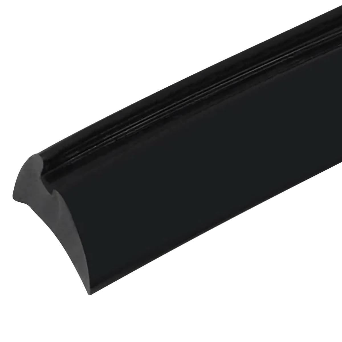 Bande insonorisante en PVC, 4.5 mm Joint d'étanchéité pour portes et fenêtres en alliage d'aluminium et PVC, Noir