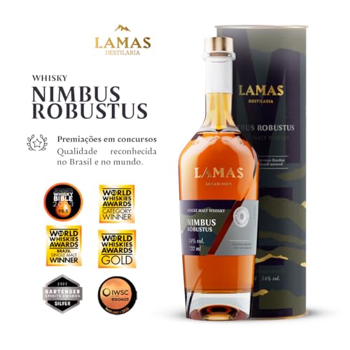 Whisky Nimbus Robustus 720 mL (Single Malt | Defumado Abv 54%)
