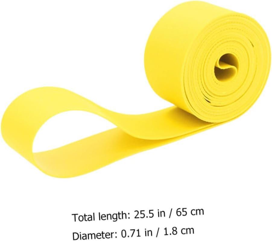 Totority 10pcs PVC Bike Rim Strips Tyre Cushions for Road Mountain Non- Flexible Design Tire Pressure Reduce Resistance