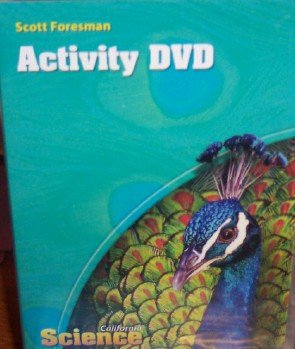 CD-ROM California Science Activity DVD Grade 4 Book
