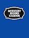 Inventory Record Logbook: Inventory Log Book Record Sheet Large 8.5 Inches By 11 Inches Stock Movement Ledger Office Supplies (Inventory Record Stock Ledger Book Series)