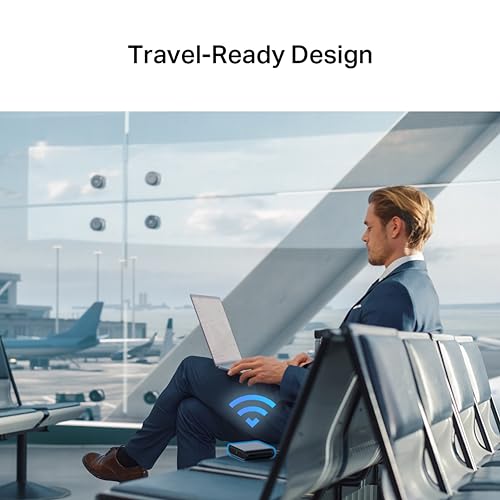 TP-Link Ultra-Portable Wi-Fi 6 AX1500 Dual_Band Travel Router TL-WR1502X | Easy Public Wi-Fi Sharing | Hotel/RV/Travel Approved | Phone Tether | USB C Powered | Multi-Mode | Pocket-Size Design view 2