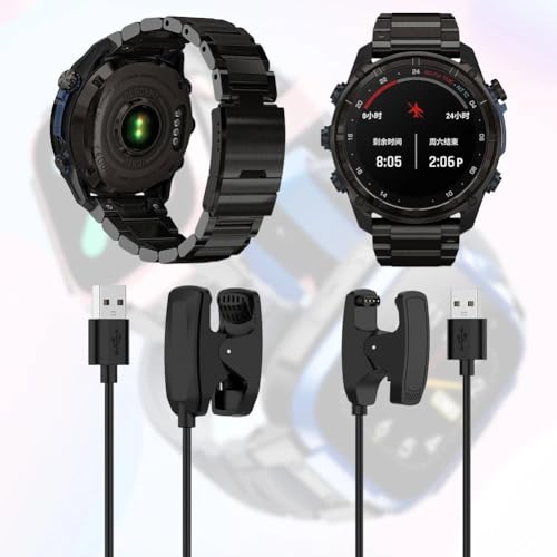 Chargeur compatible pour Garmin Descent MK2 câble de charge USB dock station