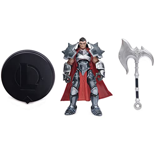 League of Legends, 4-Inch Darius Collectible Figure w/ Premium Details and Axe Accessory, The Champion Collection, Collector Grade, Ages 12 and Up