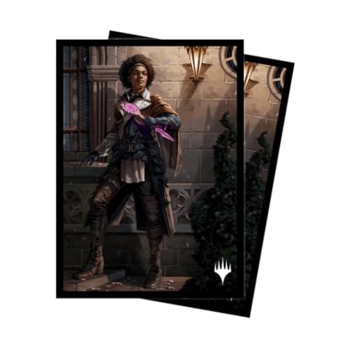 Image of Ultra Pro - MTG Murders at Karlov Manor 100ct Sleeves Kaya, Spirits' Justice, Anti-Glare Protective MTG Trading Card Game Accessory Standard Sized Sleeves
