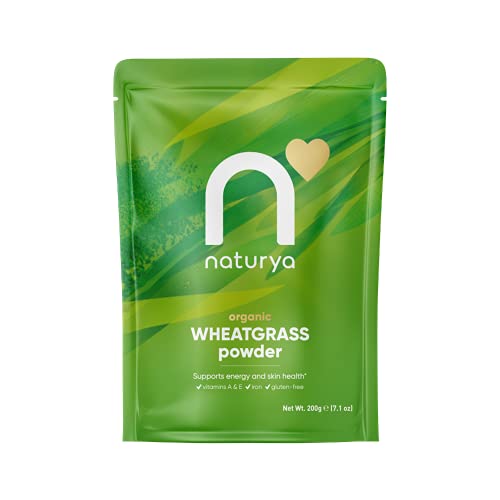 Naturya Organic Wheatgrass Powder 200 g Nutritional Power Food Pouch