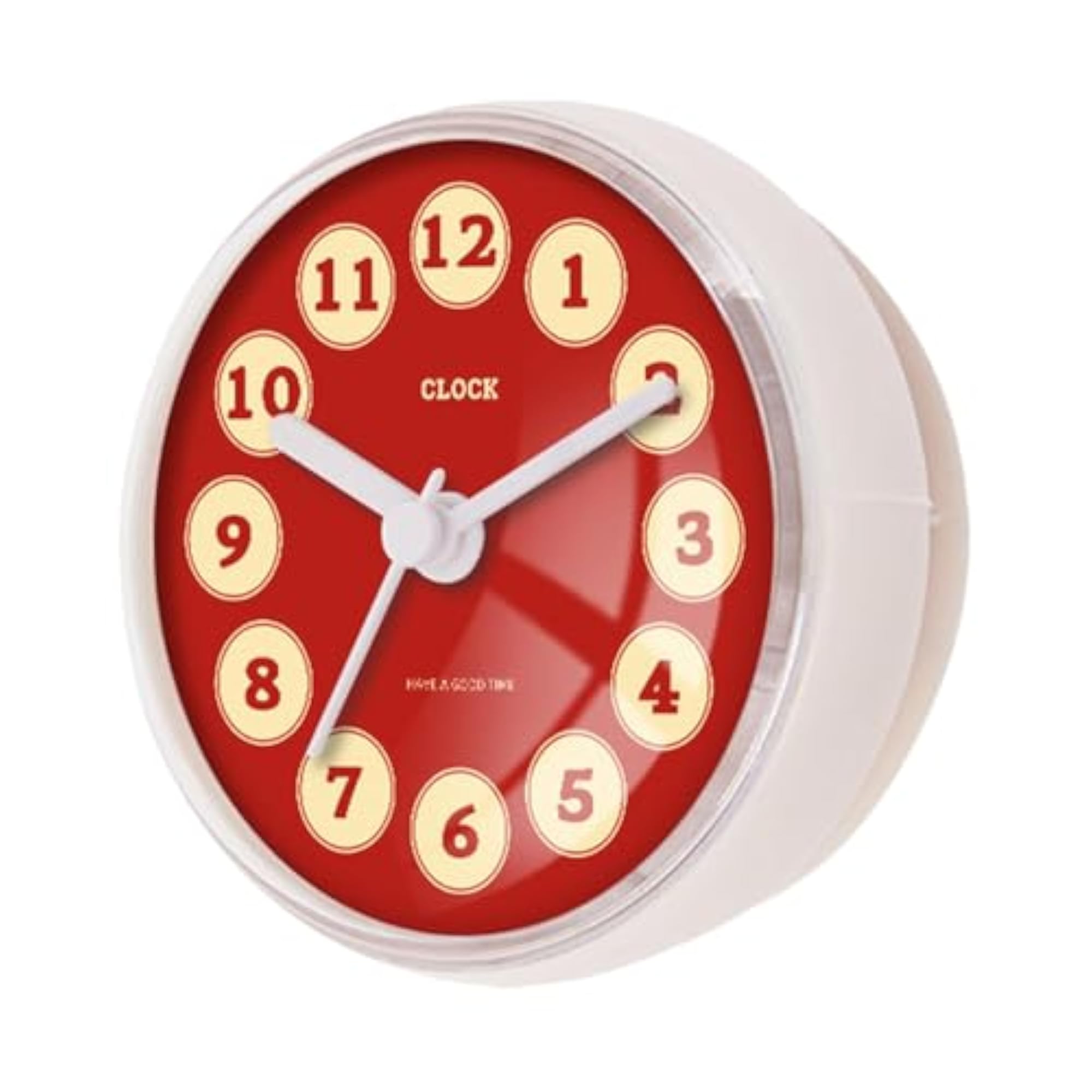 Waterproof Shower Wall Clock, Bathroom Style A