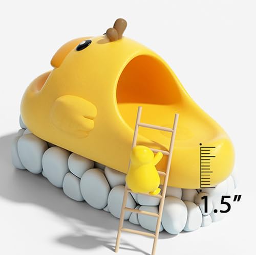 Duck Slippers for Women Men Shower Shoes Indoor Outdoor Soft Slide Sandals Slip-on Shoes Trendy House Shoes 20242