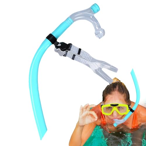 Snorkel seco portátil con correa ajustable para la cabeza de entrenamiento