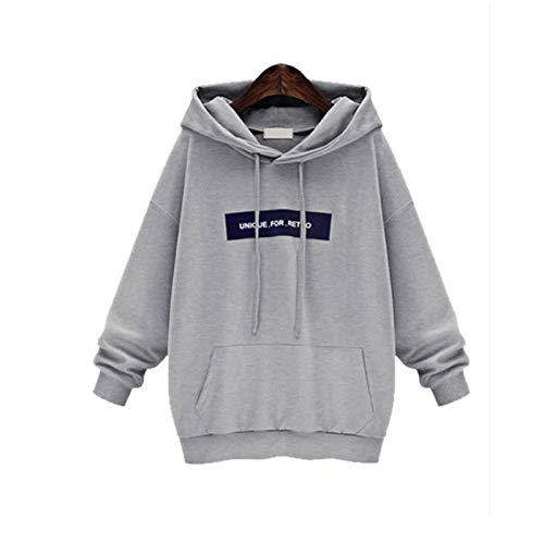 Sweat-shirt printemps femmes gris pull manches longues tops à capuche