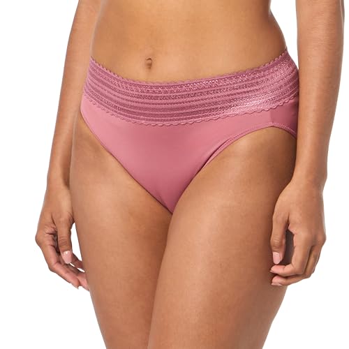 Image of Warner's Women's No Pinching No Problems Dig-free Comfort Waist With Lace Microfiber Hipster 5609j, Retired Colors