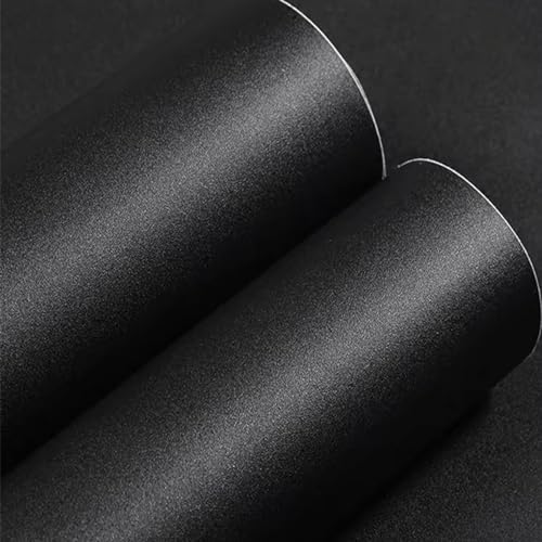 Image of Yancorp 24 inchx394 inch /32.8'ft Matte Black Peel and Stick Wallpaper Removable Contact Paper for Cabinest Self-Adhesive Drawer Stick and Peel Countertop