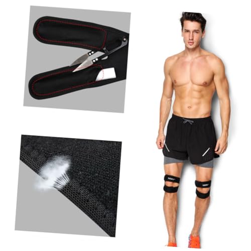 KOMBIUDA Knee Pads Adult Men Basketball Protective Sleeves Safety Kneepads Leg Protector Brace for Running Hiking Fitness