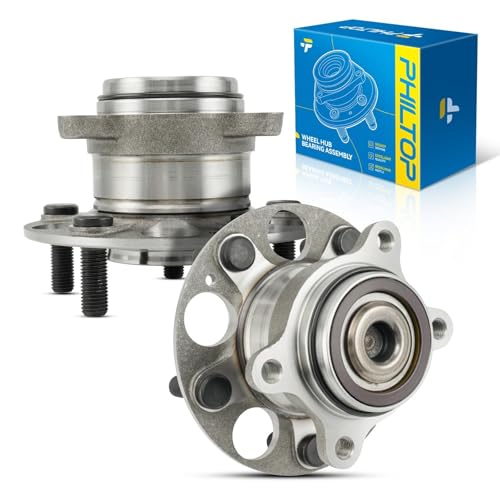 Image of PHILTOP 512502 x2 Rear Wheel Bearing Hub Assembly for Honda Civic